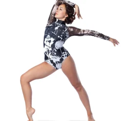 Youth Clara Raglan Mesh Leotard