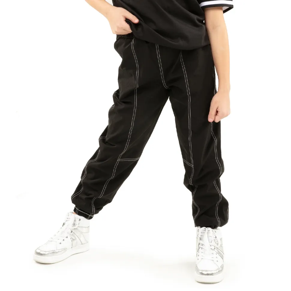 Youth Contrast Stitch Elastic Joggers
