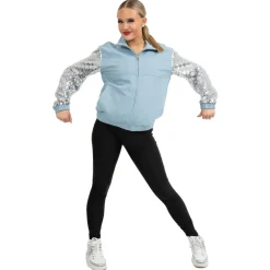 Youth Denim Sequin Jacket