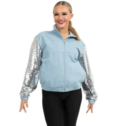 Youth Denim Sequin Jacket