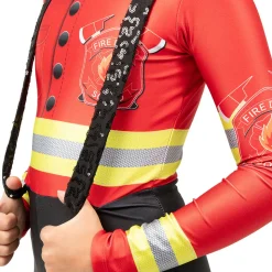 Youth Firefighter Long Sleeve Biketard