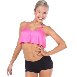 Youth Flowy Racerback Bra
