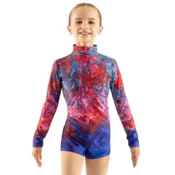 Youth Fusion Long Sleeve Biketard