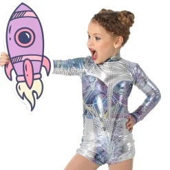 Youth Galaxy Princess Biketard