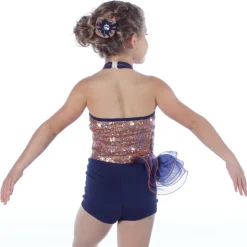 Youth Glamorama Halter Biketard