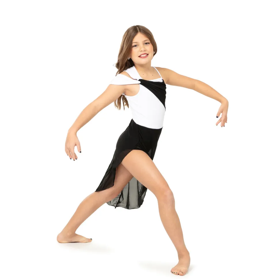 Youth I'm Falling in Love Gathered Mesh Lyrical Dress