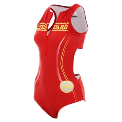 Youth Lifeguard Zipper Front Leotard