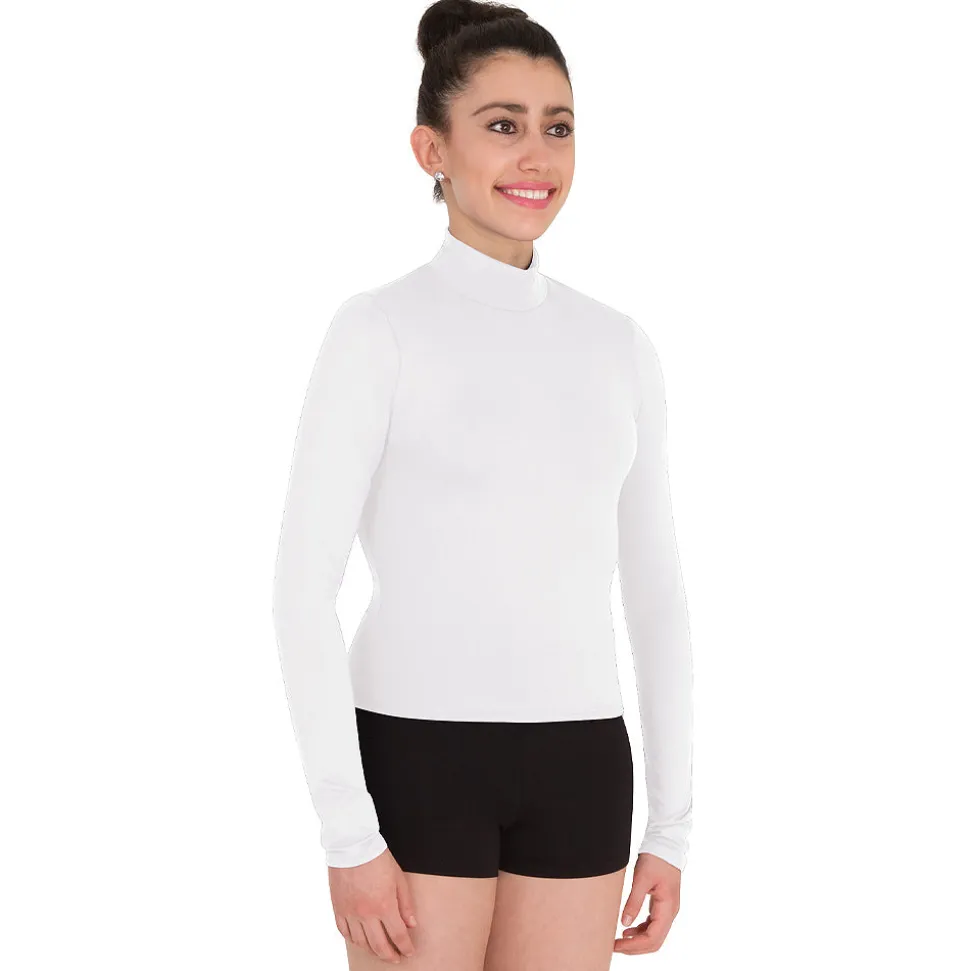 Youth Long Sleeve High Neck Pullover