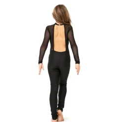 Youth Long Sleeve Mesh Unitard