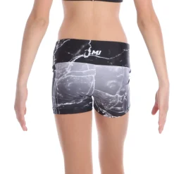 Youth Marble Mid Rise Short