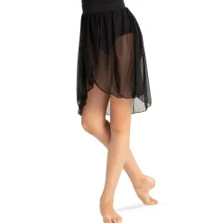 Youth Overlap Mesh Skirt