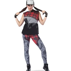 Youth Punk Rock Princess Cut Off Hoodie