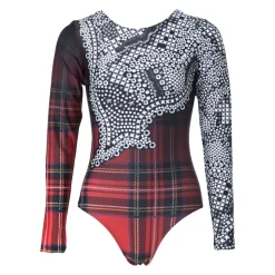 Youth Punk Rock Princess Long Sleeve Leotard