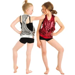 Youth Reflection Sequin Tunic Tank