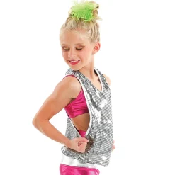 Youth Reflection Sequin Tunic Tank