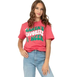 Youth Santa's Favorite Dancer Tshirt