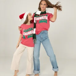 Youth Santa's Favorite Dancer Tshirt