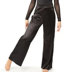 Youth Satin Lux Wide Leg Pant