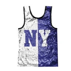 Youth Sequin Basketball Jersey