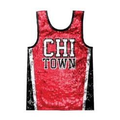 Youth Sequin Basketball Jersey