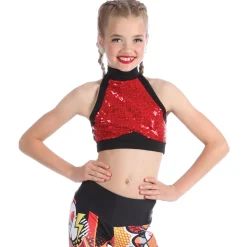Youth Sequin Bra Top