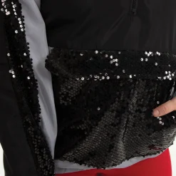 Youth Sequin Panel Windbreaker