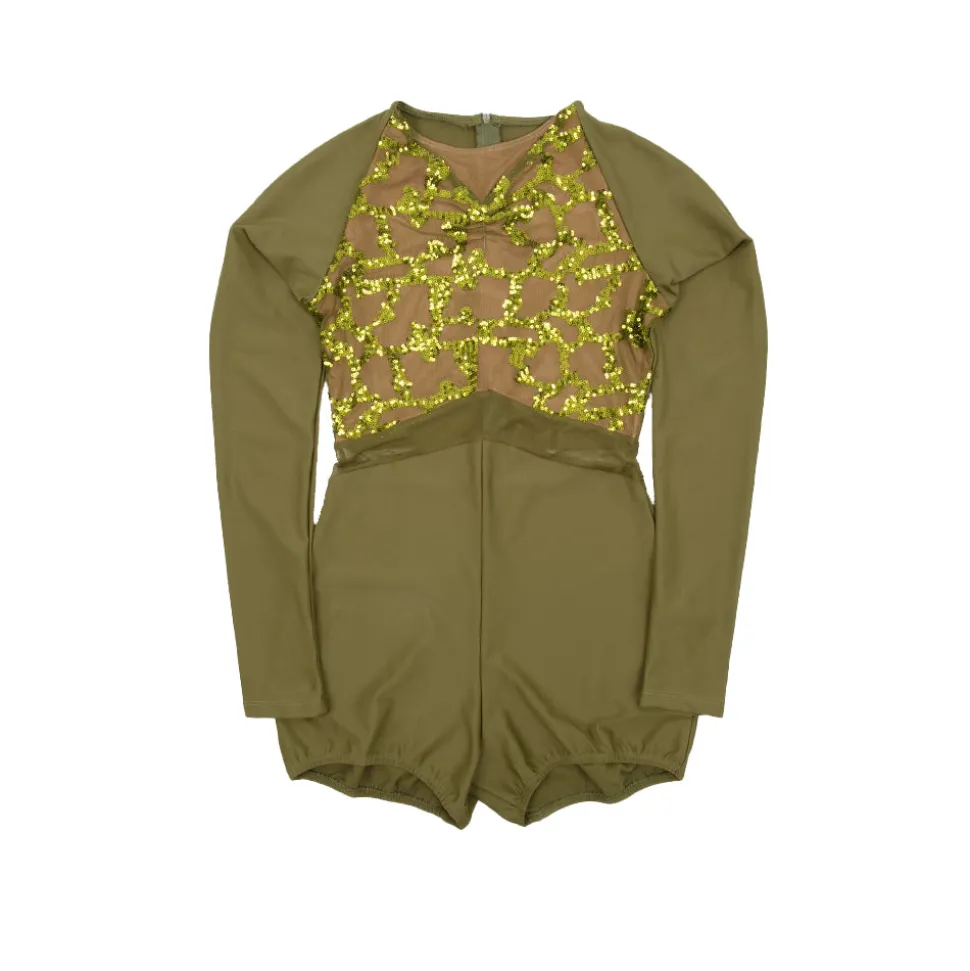 Youth Sequin Sweetheart Biketard