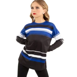 Youth Stripe Colorblock Long Sleeve Shirt