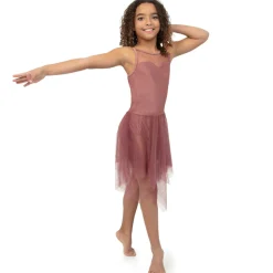 Youth Sweetheart Mesh Handkerchief Lyrical Dress