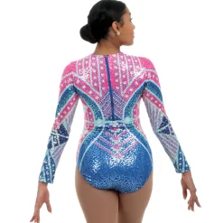 Youth Walk the Walk Sequin Leotard