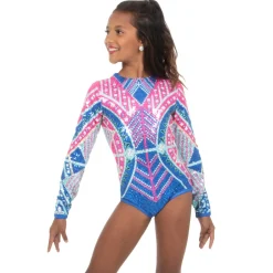 Youth Walk the Walk Sequin Leotard