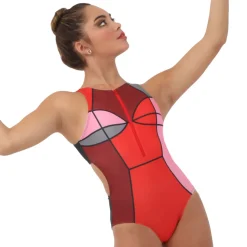 Zipper Front Leotard